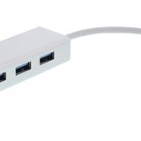 Adaptor USB-C la Gigabit Ethernet si 3x USB3.0